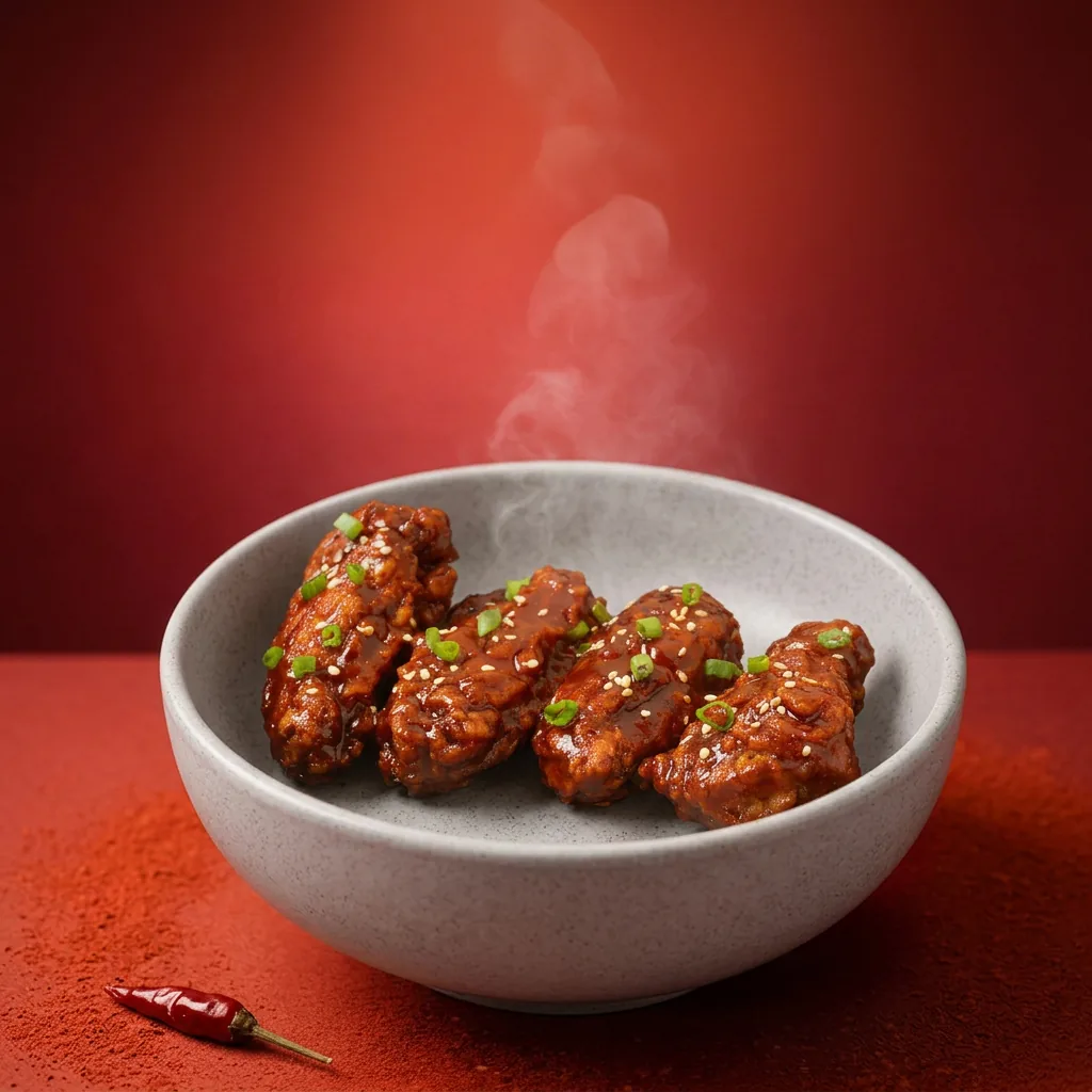 Korean fried chicken wings