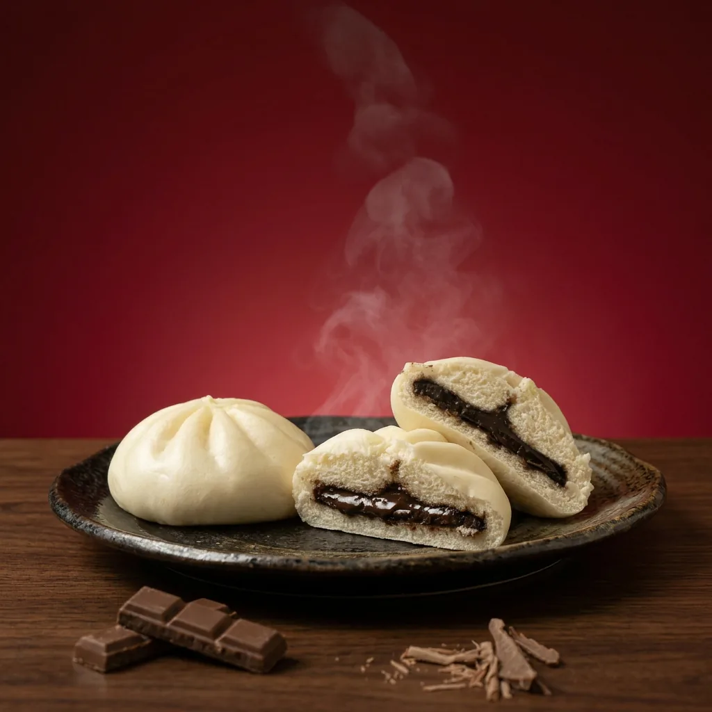 Korean chocolate bao