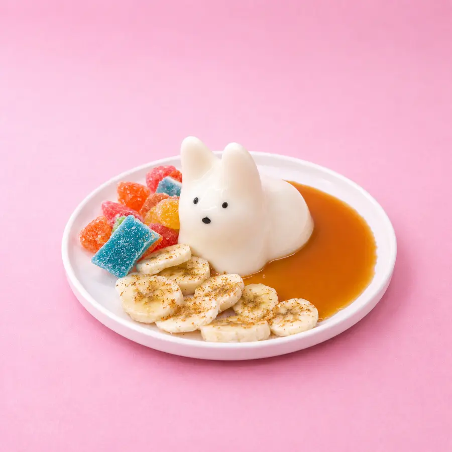 Vanilla Dreamscape bunny pudding