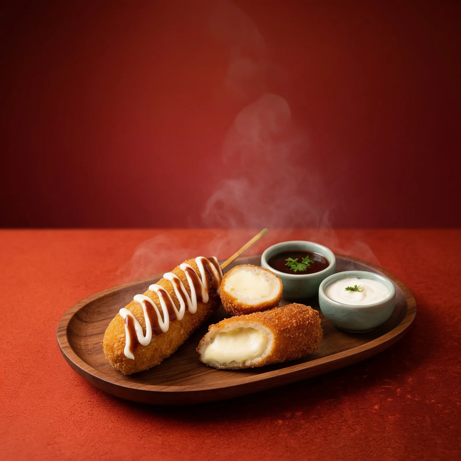 Korean cheese corn dog