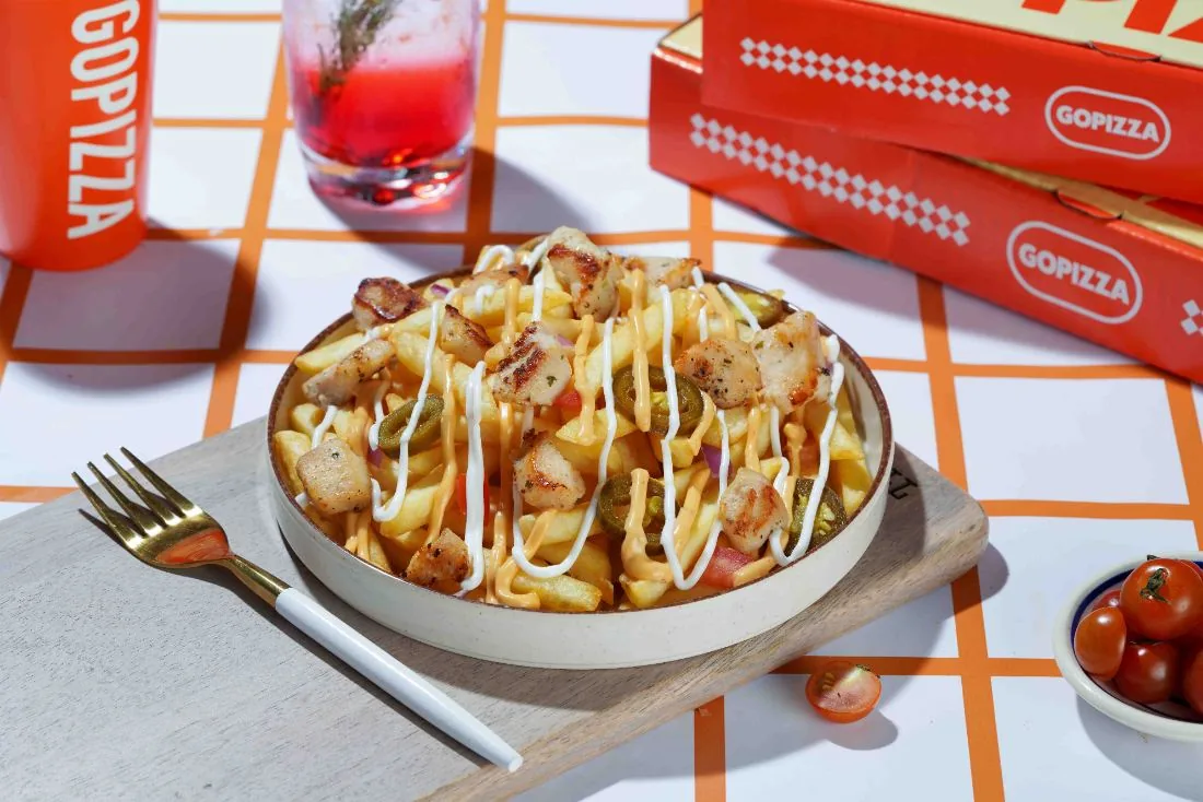 Loaded fries on Instagram