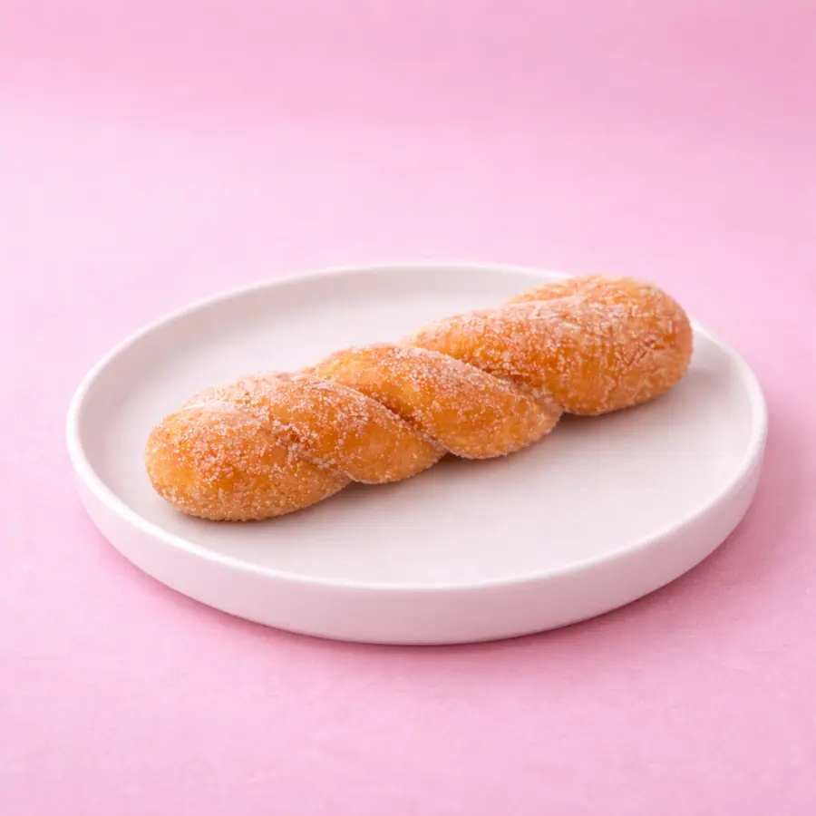 Cinnamon Sugar Dream twisted donut